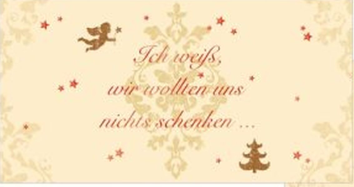 Klappkarte Weihnachten, DIN Lang