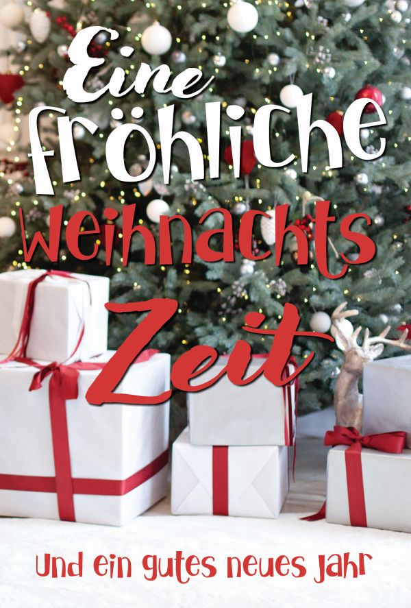 Klappkarte Weihnachten, DIN C6