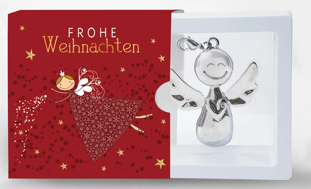 6 x 2 Schutzengel Weihnachten UVP 6,95