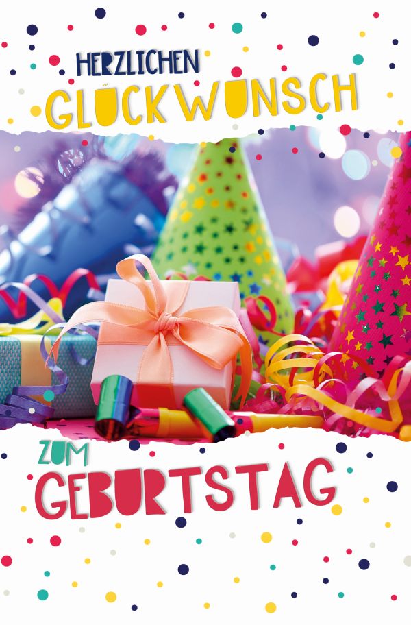 100 Klappkarten (OP) Geburtstag, DIN C6