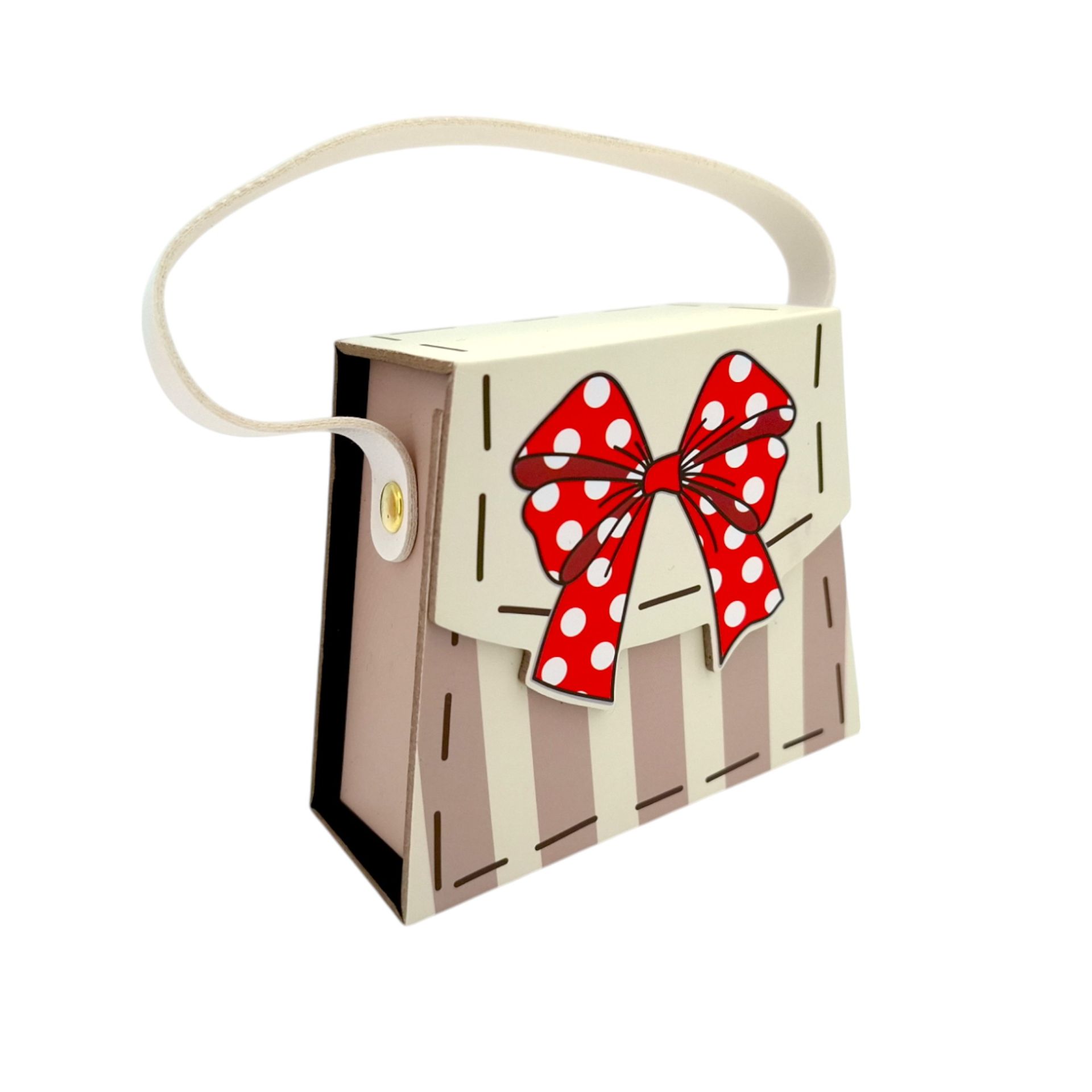 4 x 4 Mini-Handtaschen-Geschenkboxen