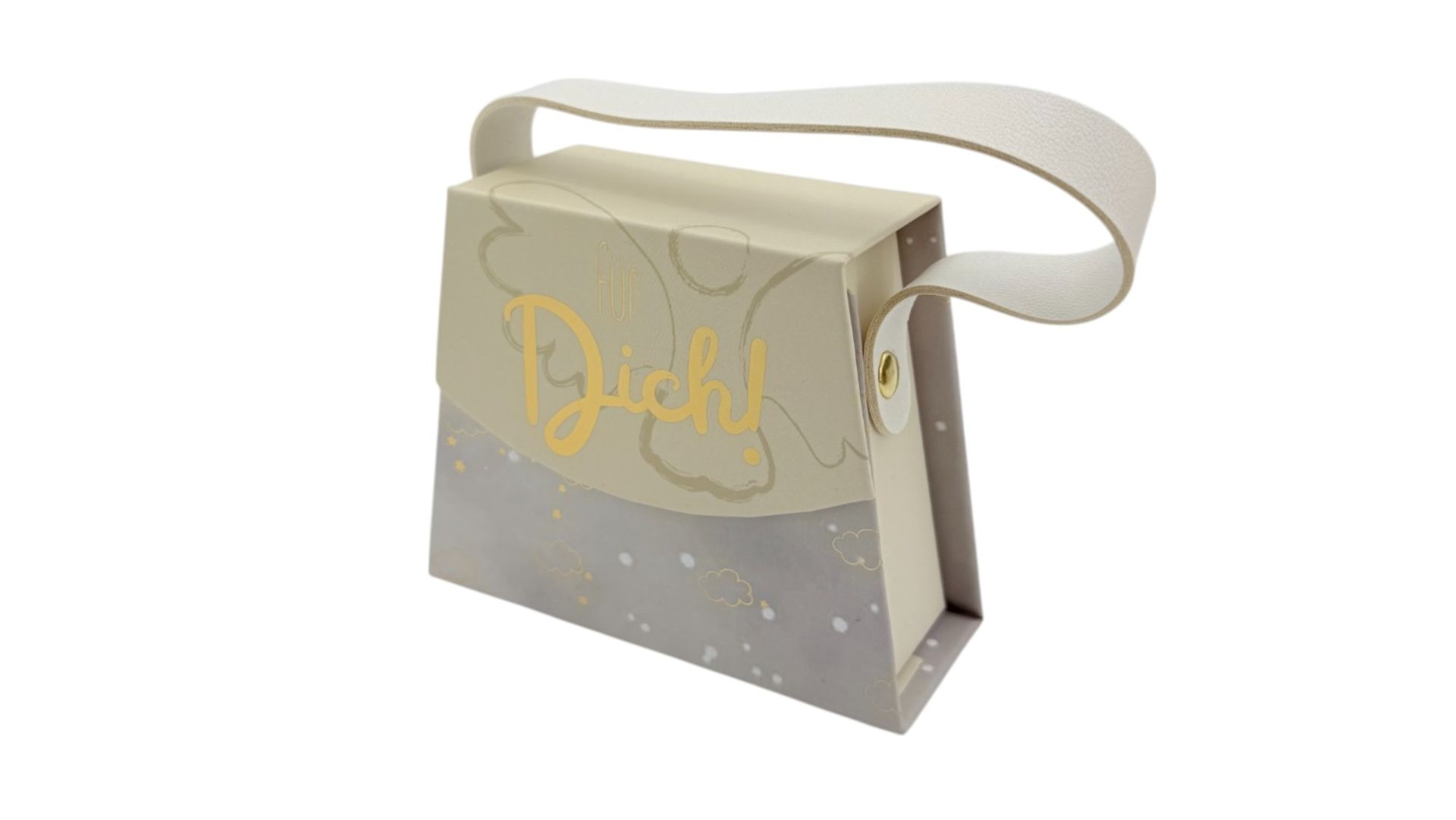 4 x 4 Mini-Handtaschen-Geschenkboxen Weihnachten