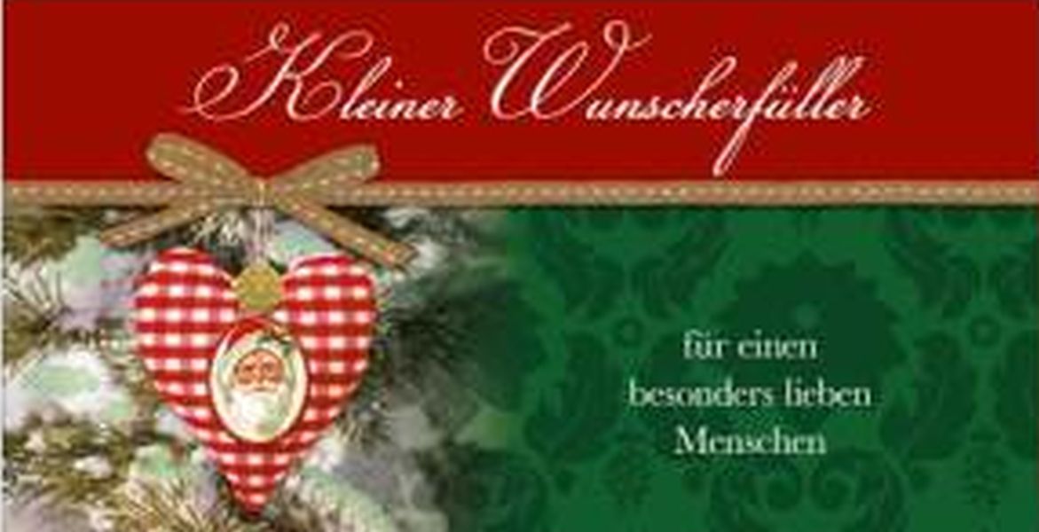 Klappkarte Weihnachten, DIN Lang