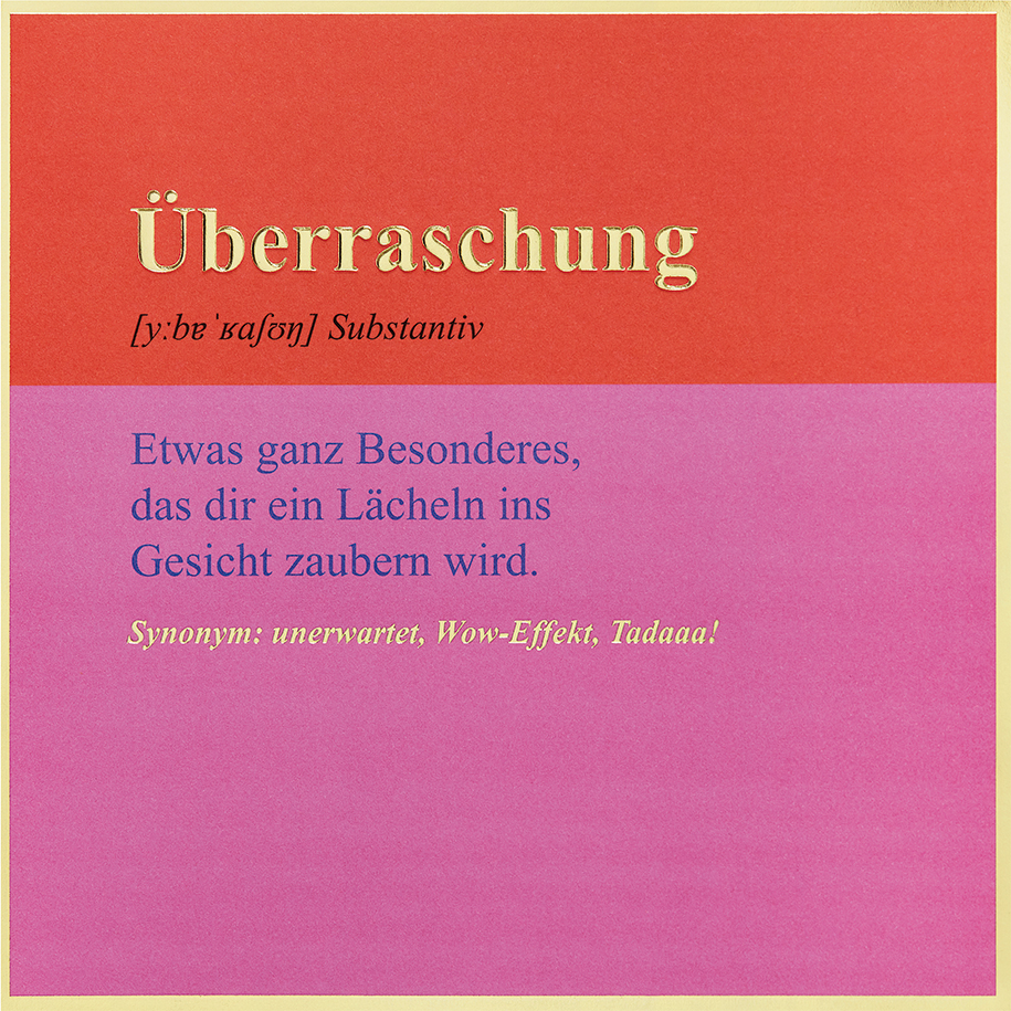 Klappkarte Überraschung Quadrat  15 x 15, ohne Cello  