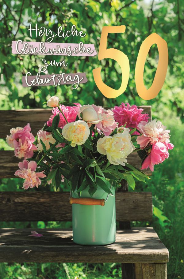 100 Klappkarten (OP) Geburtstag Zahlen 30 bis 60, DIN C6