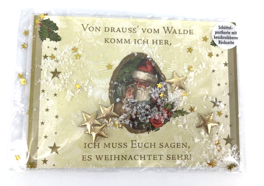 6 x 10 Postkarten Weihnachten, UVP: 1,95 € / Stück Sortiment, DIN C6