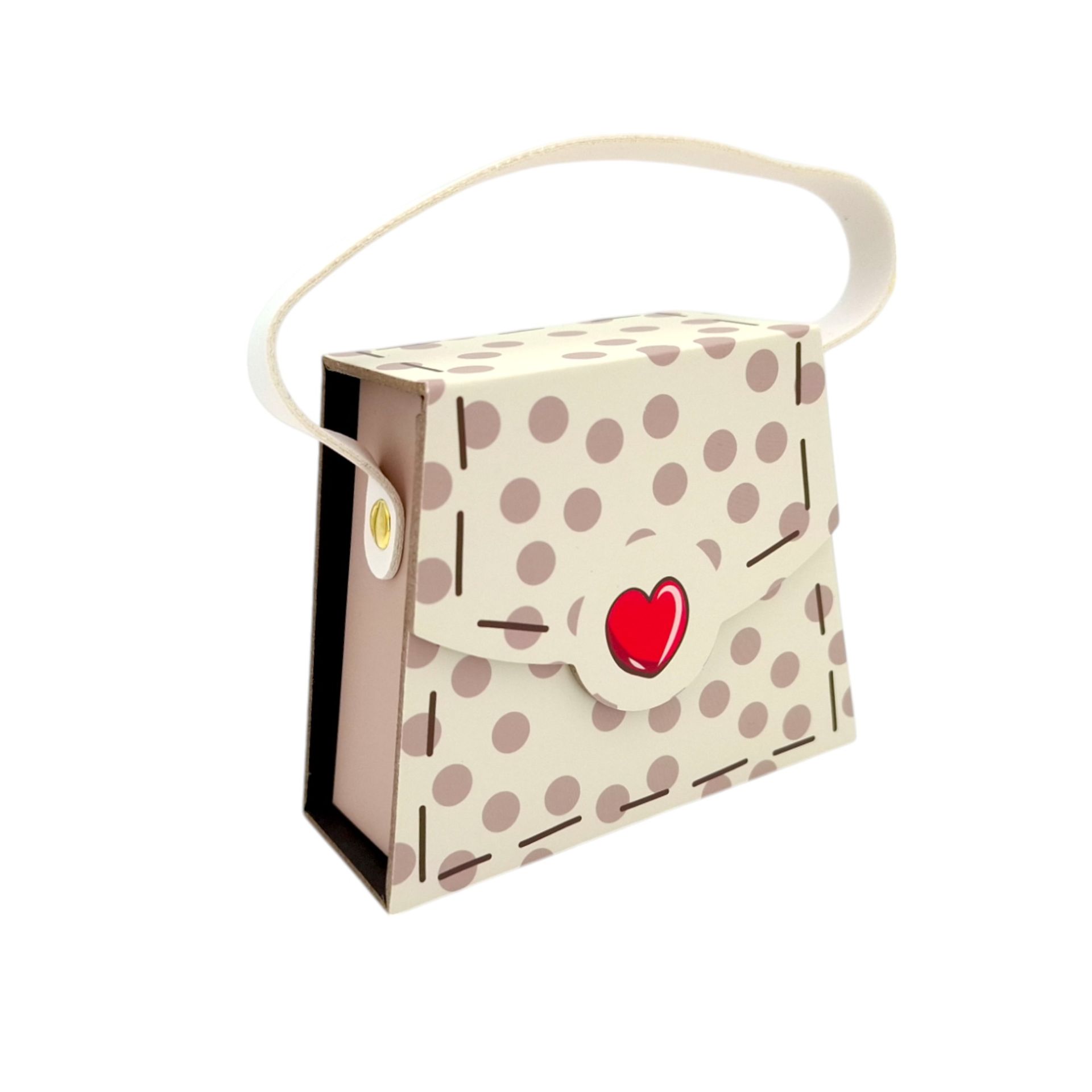 4 x 4 Mini-Handtaschen-Geschenkboxen