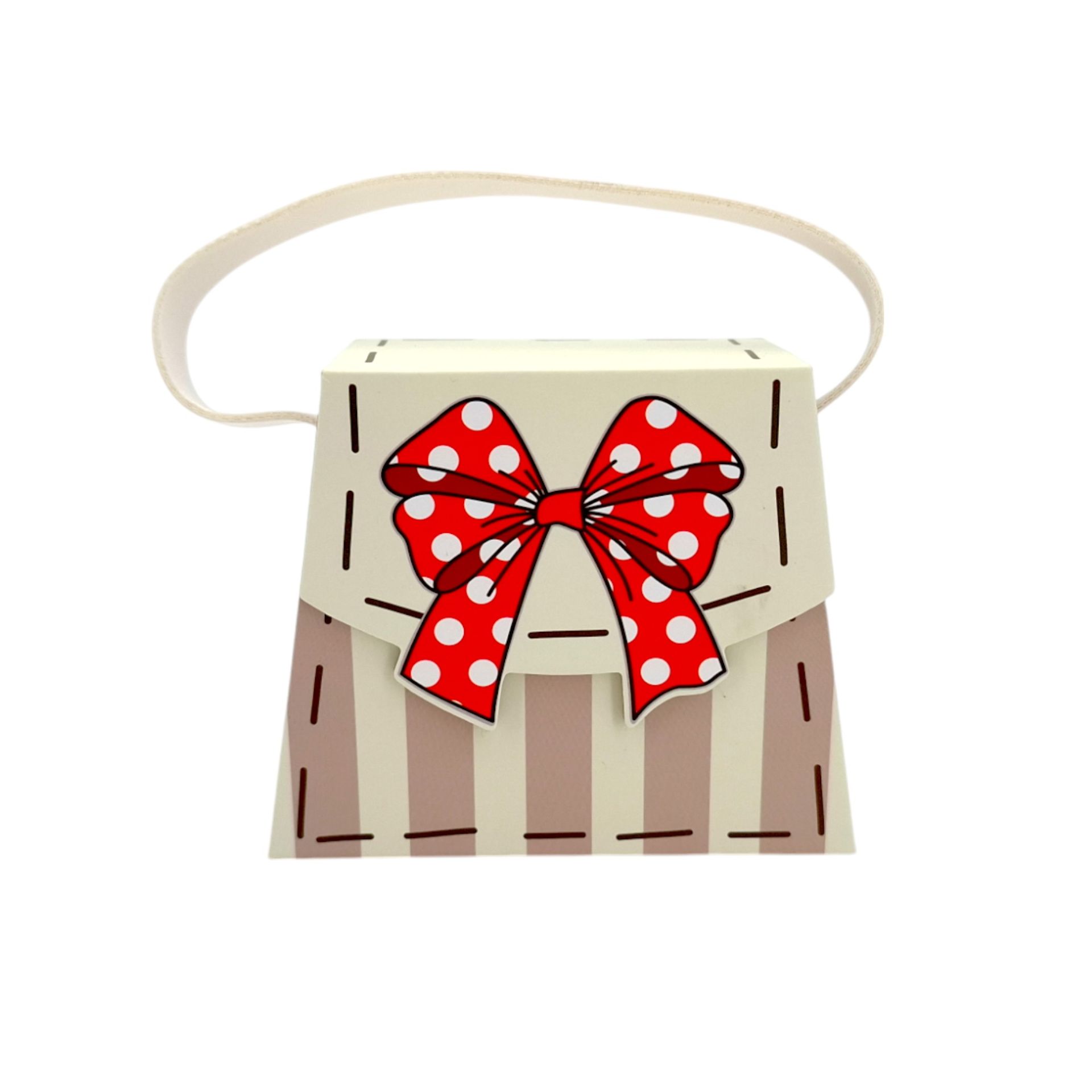 4 x 4 Mini-Handtaschen-Geschenkboxen