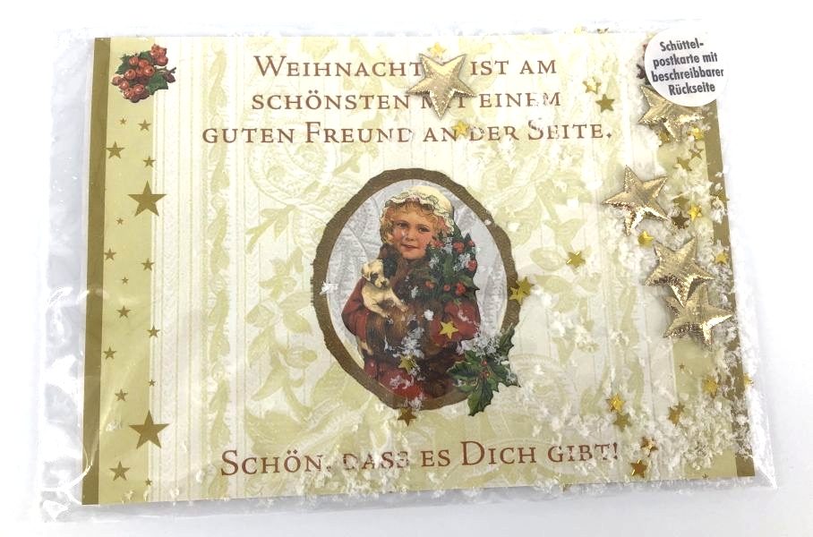 6 x 10 Postkarten Weihnachten, UVP: 1,95 € / Stück Sortiment, DIN C6