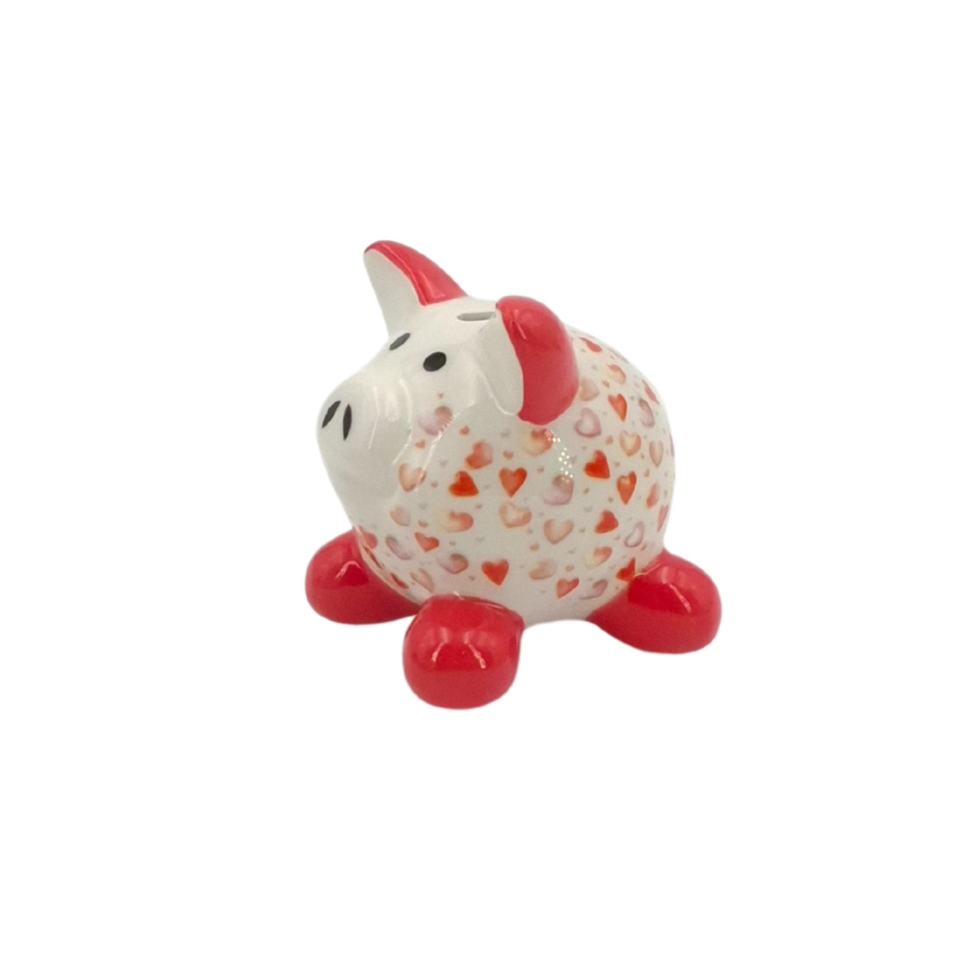 24 Sparschweinchen im Display