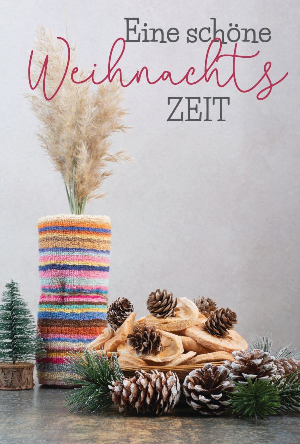 Klappkarte Weihnachten, DIN C6