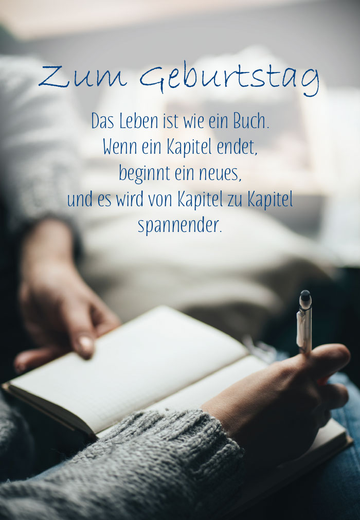 Klappkarte Geburtstag, DIN C6