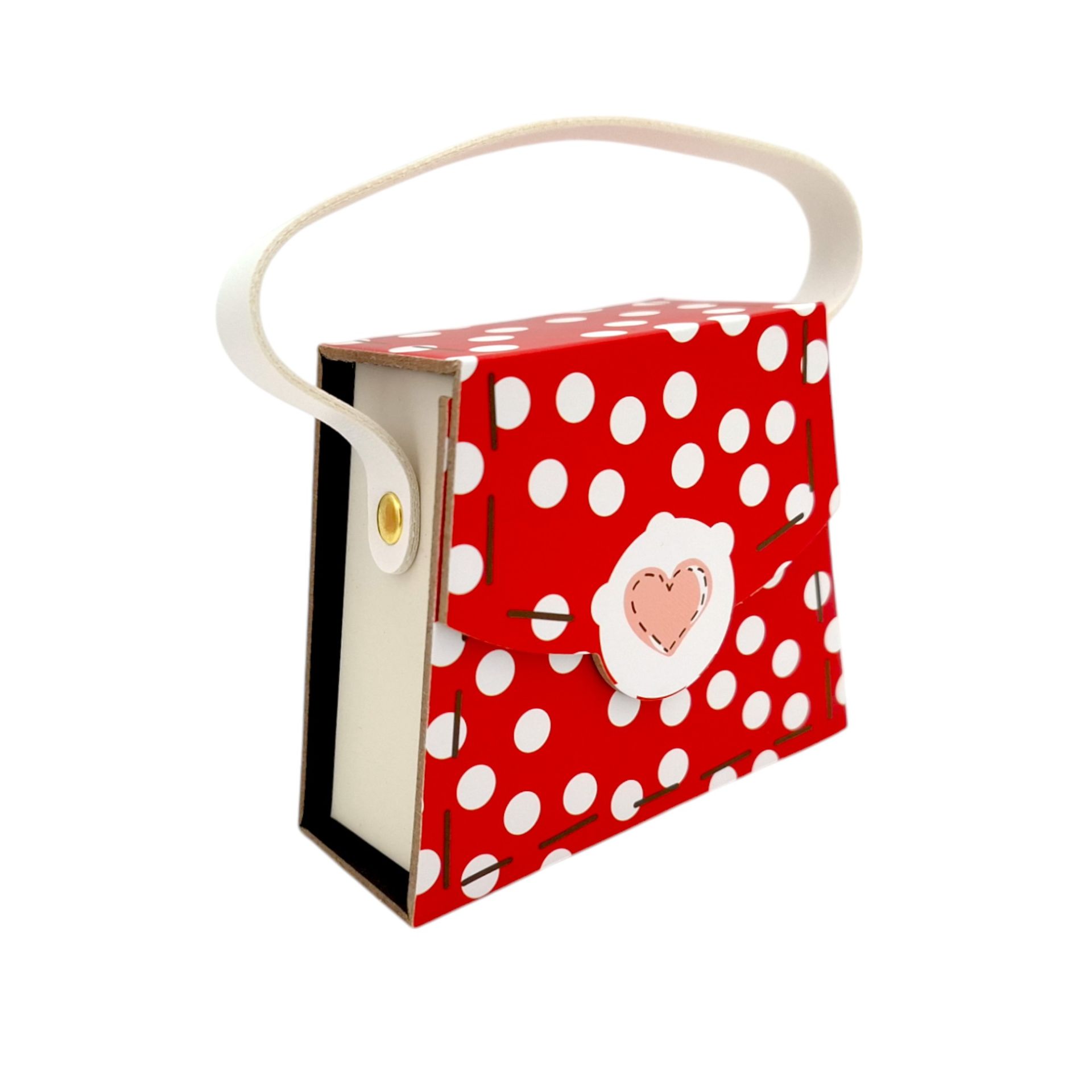 4 x 4 Mini-Handtaschen-Geschenkboxen