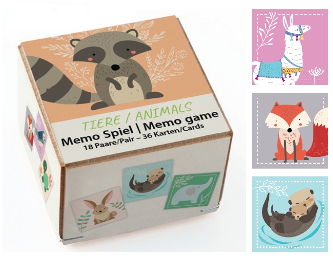 4 x 5 Memo-Spiele 7,95