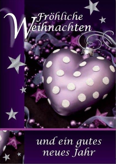 Klappkarte Weihnachten, DIN C6