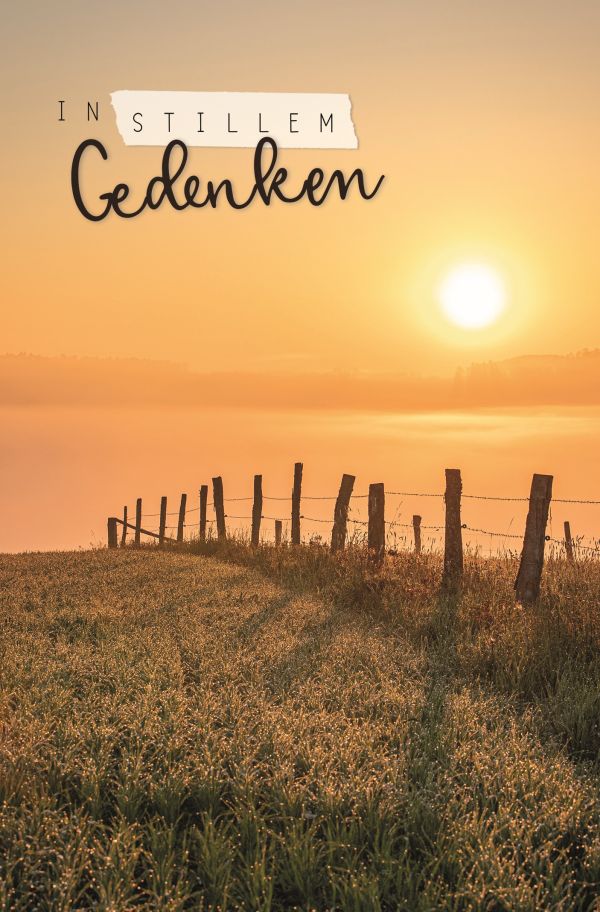 100 Klappkarten (OP) Trauer, DIN C6