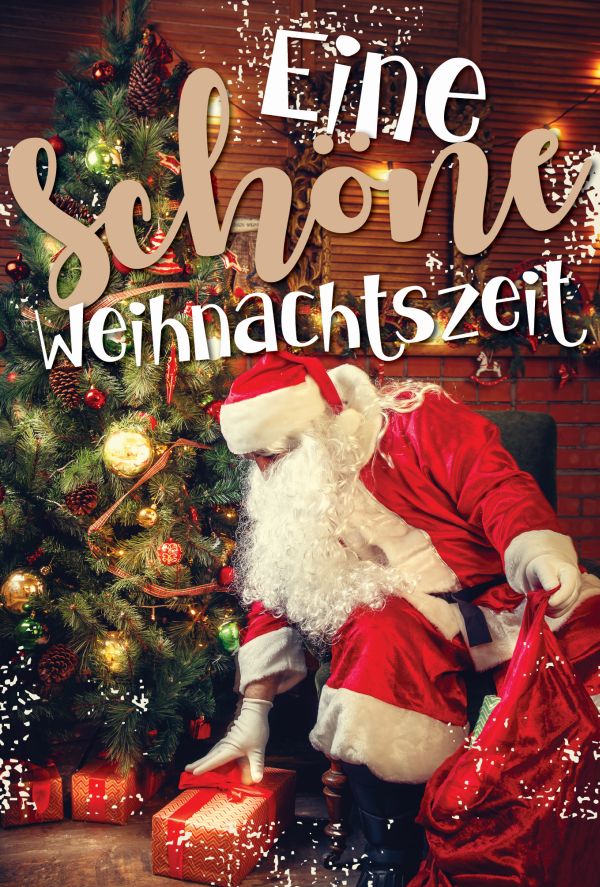 Klappkarte Weihnachten, DIN C6
