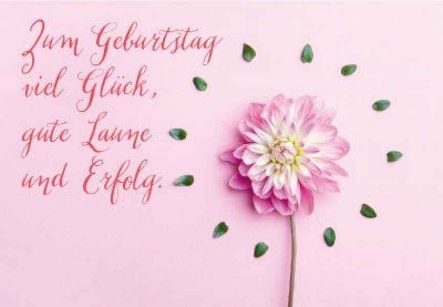 Klappkarte Geburtstag, DIN C6