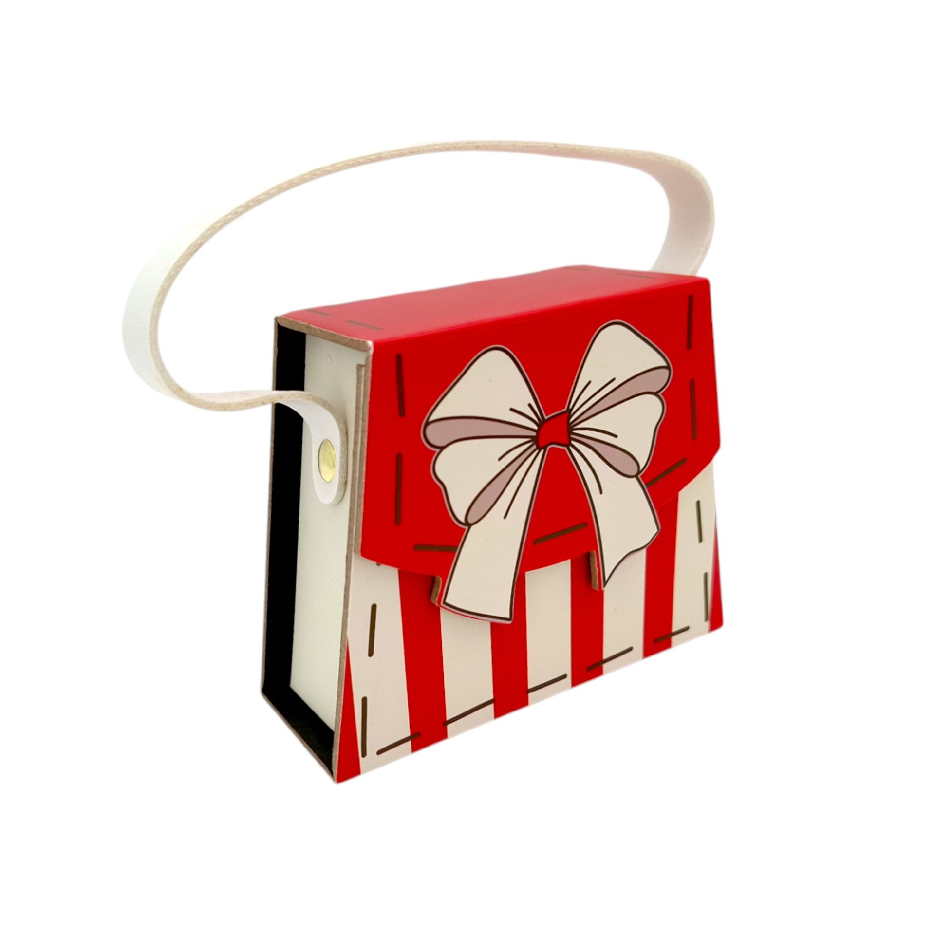 4 x 4 Mini-Handtaschen-Geschenkboxen