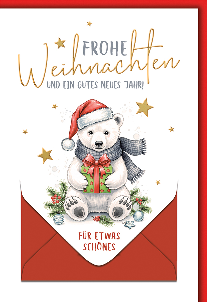 Klappkarte Weihnachten, DIN C6 Kopie Kopie