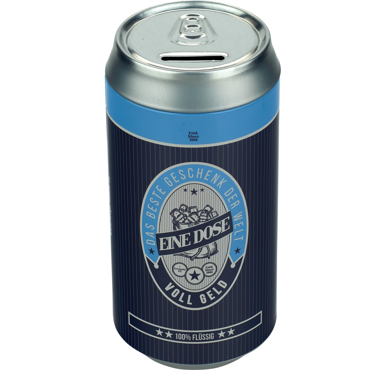 16 Maxi-Bier-Spardosen mit Text 
