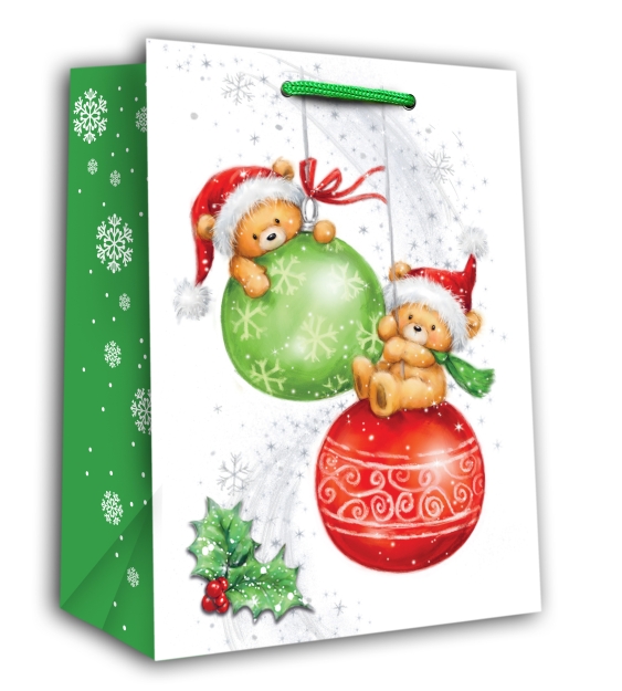 Tüte Buch-Format Weihnachten 