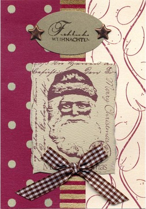 Klappkarte Weihnachten, DIN C6